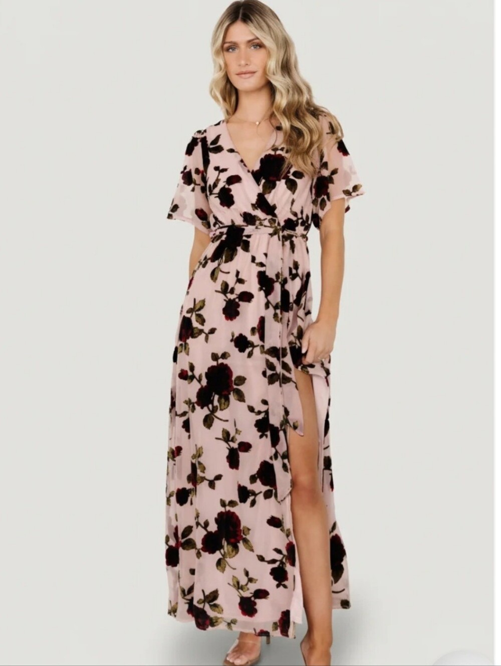 Baltic Born Parisian Velvet Maxi Dress